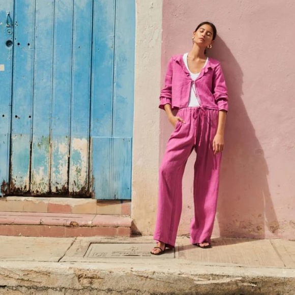 NWT Pink Rosebud Nation LTD Camila Blouse, M and XS - Picture 6 of 6